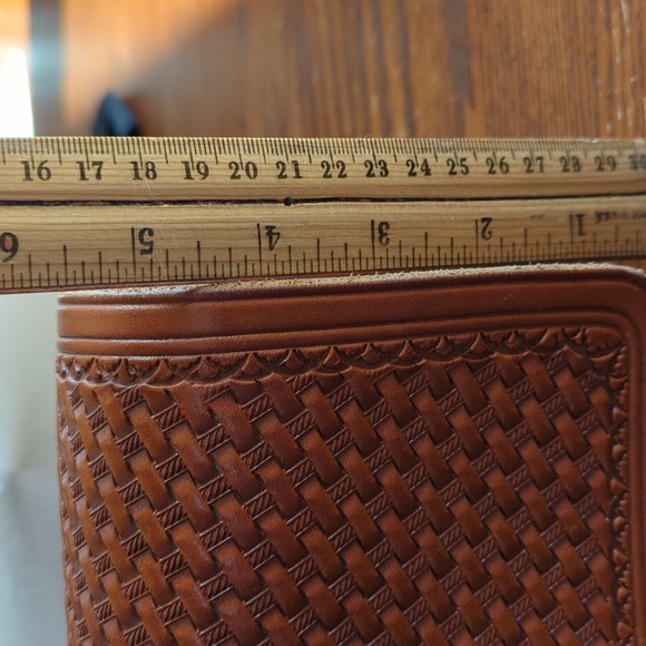 Custom made leather purse - Picture 6 of 9